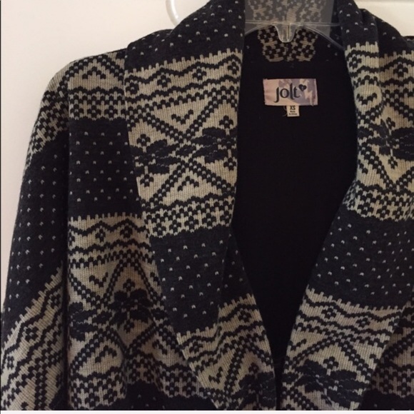 Jolt Oversized Knit Kimono Cardigan XS - Picture 2 of 3